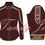 Thumbnail: Burgundy French Tan Buckskin White