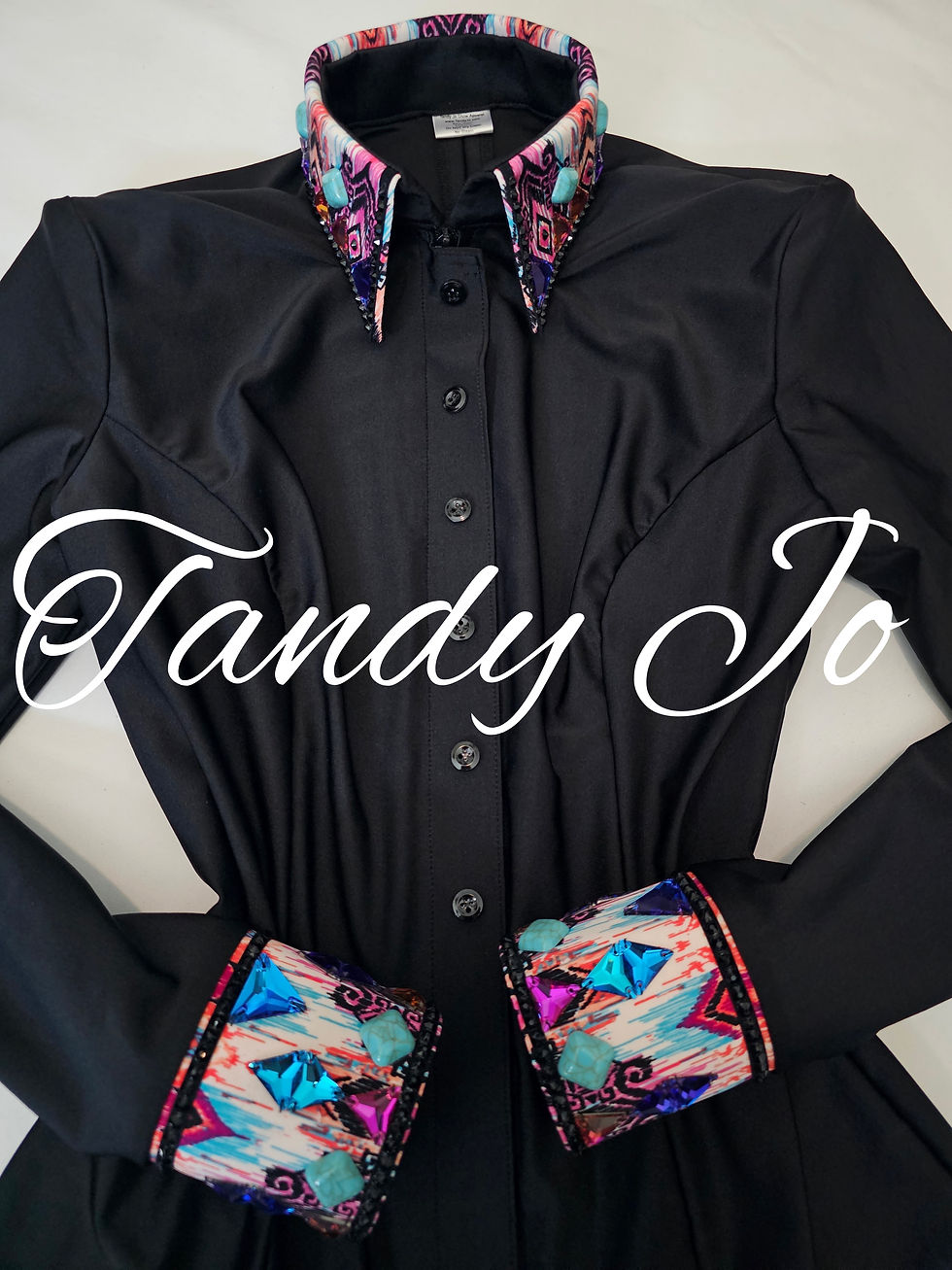 Thumbnail: Day Shirt Black Printed Detail *Special Pricing* 