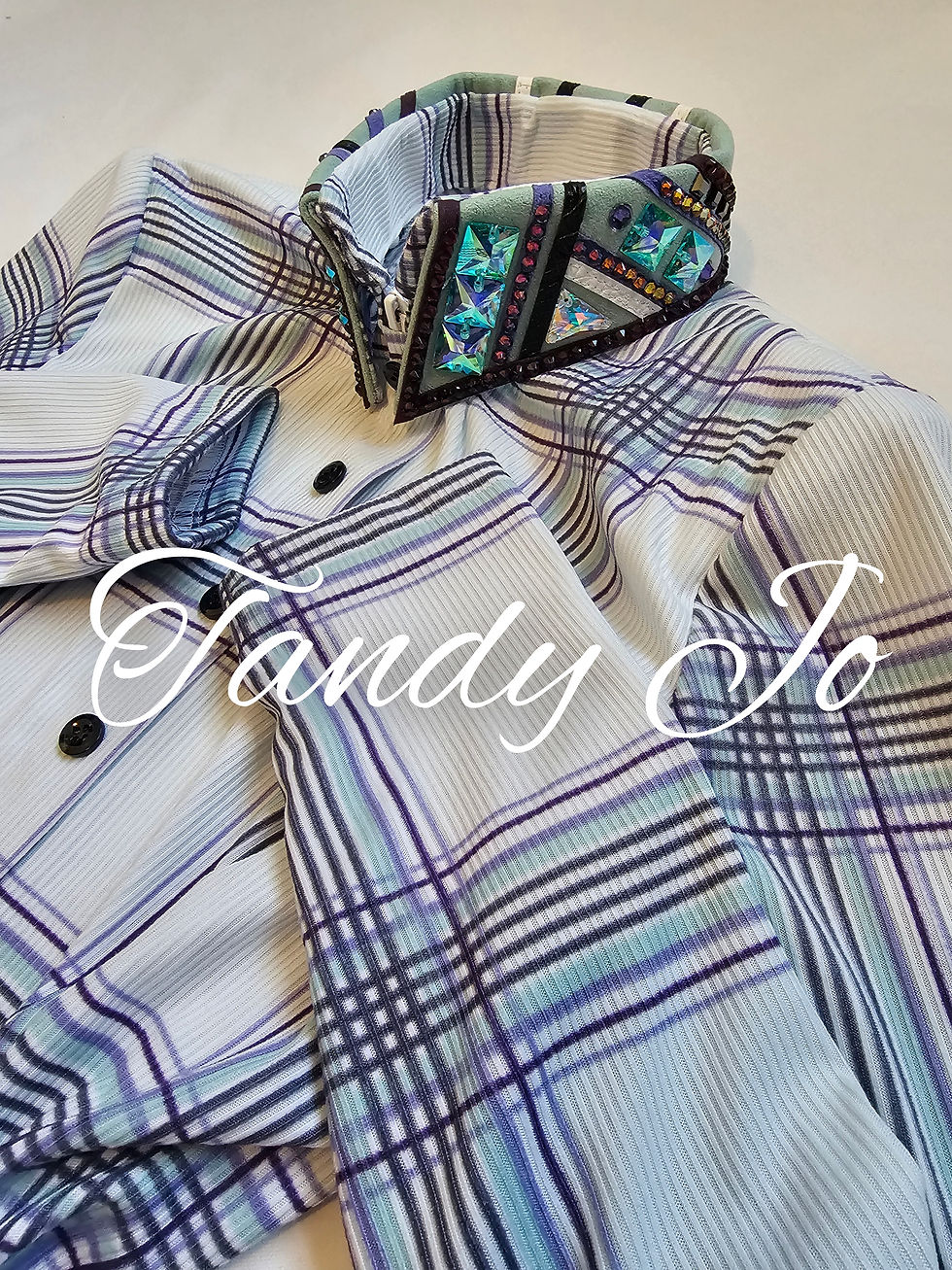 Thumbnail: Day Shirt Lavender Mint Black *Special Pricing* 