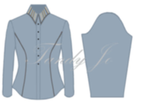 Reserved - Periwinkle Tan Grey Plaid