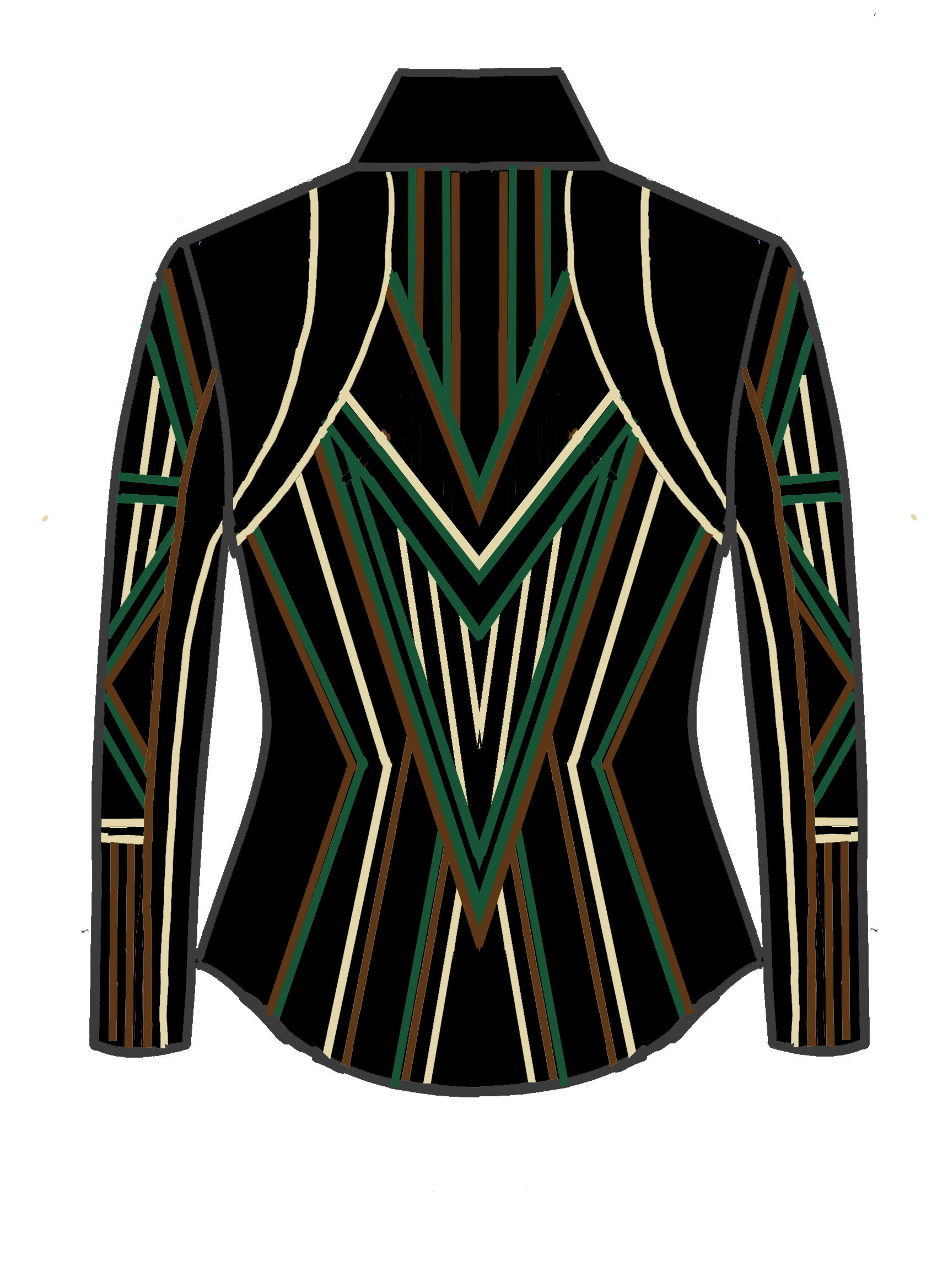 RESERVED - Black Hunter Gold Copper - RESERVED