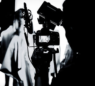 Filming in Studio
