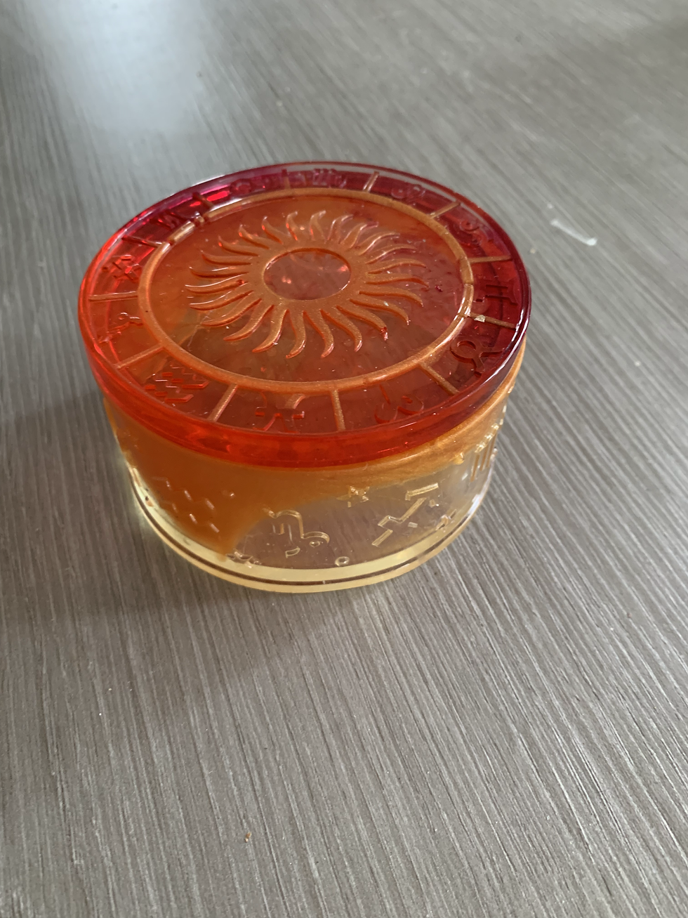Miniature : Boîte Ronde en résine