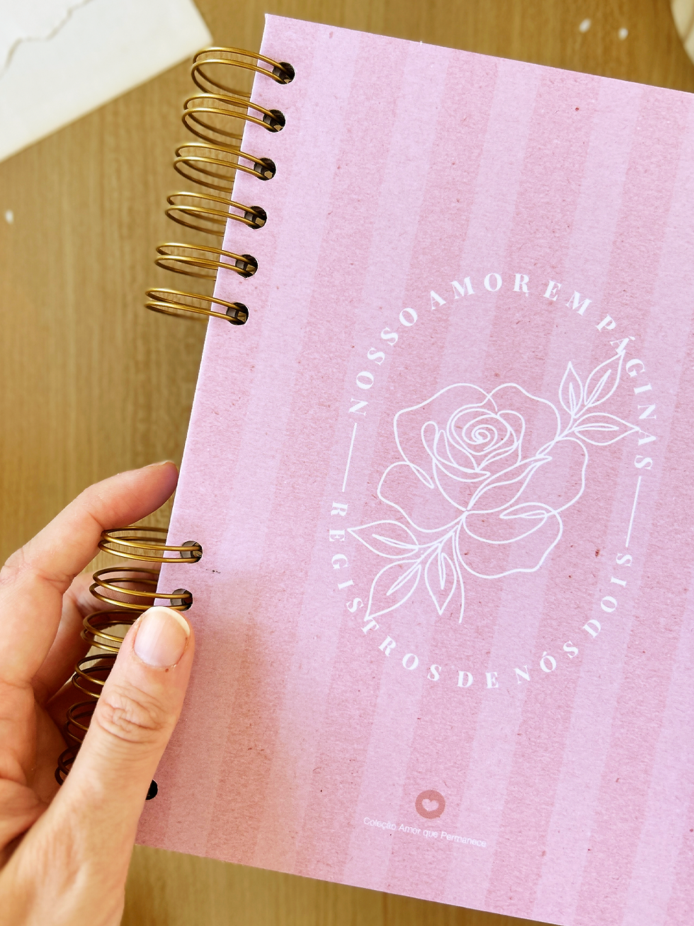 Miniatura: Caderno "Nosso Amor" A5