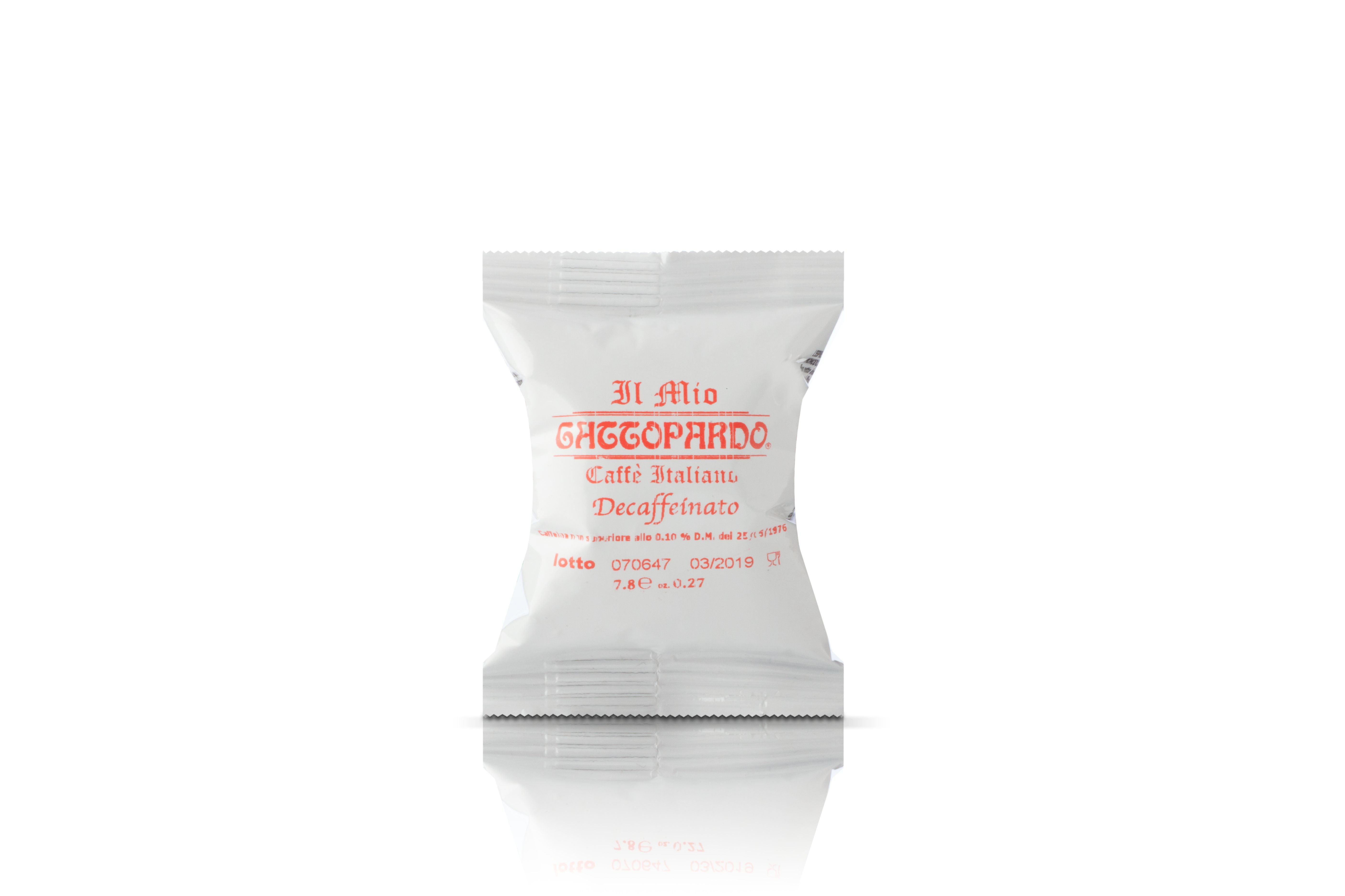 Dek 100 capsule Gattopardo compatibili Lavazza A Modo Mio*