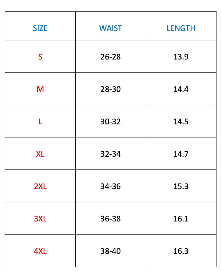 Thumbnail: BBE Big Boto Energy Black Red Shorts (Mid Cut)