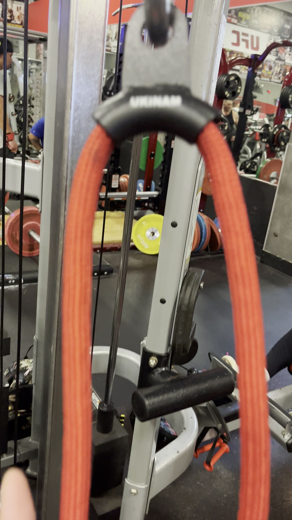 Thumbnail: Ukinam Ergonomic Rope Pull Attachment With Rubber Grip