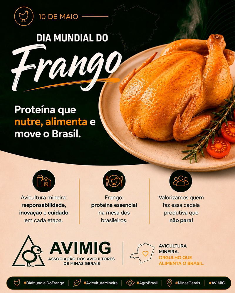 10 de Maio - Dia Mundial do Frango