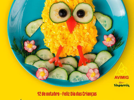 Feliz Dia das Crianças - Coma mais ovos!