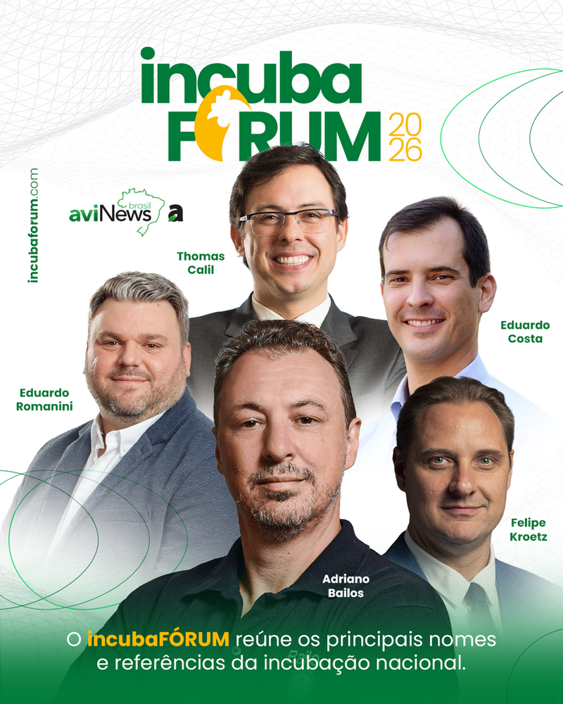 Na 5ª edição, IncubaFÓRUM reforça protagonismo de um elo central para a eficiência da avicultura