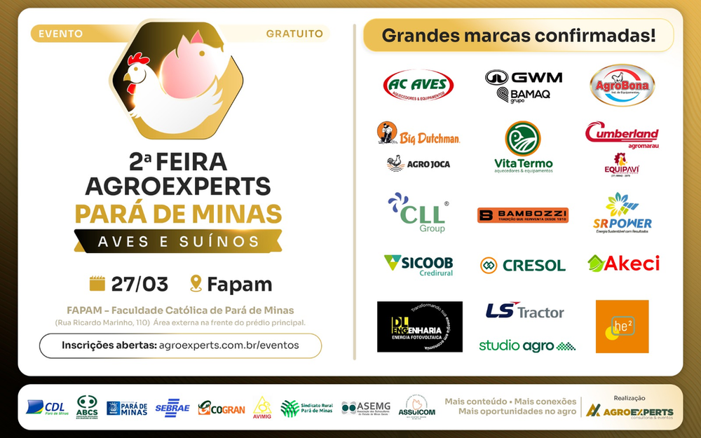 2ª Feira AgroExperts - Pará de Minas