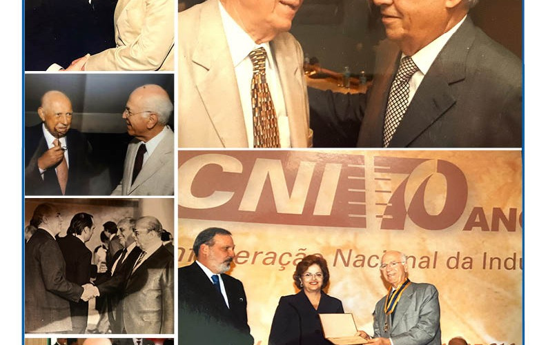 Alguns encontros de José Pastore com autoridades e representantes de entidades de classe