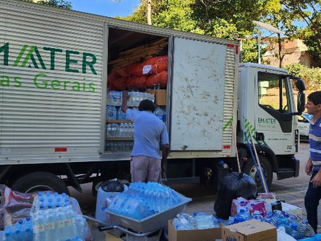 Emater-MG envia novas doações aos atingidos pelas enchentes do Rio Grande do Sul