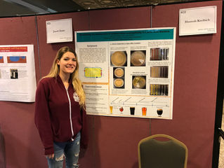 Hannah presents her UROP research!