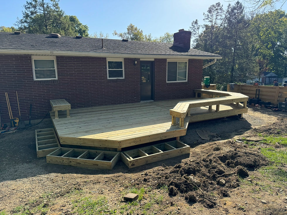 Octagon Deck Progress 6