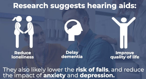 how to address worsening hearing impairment