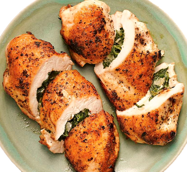 Spinach & Feta Stuffed Chicken Breast
