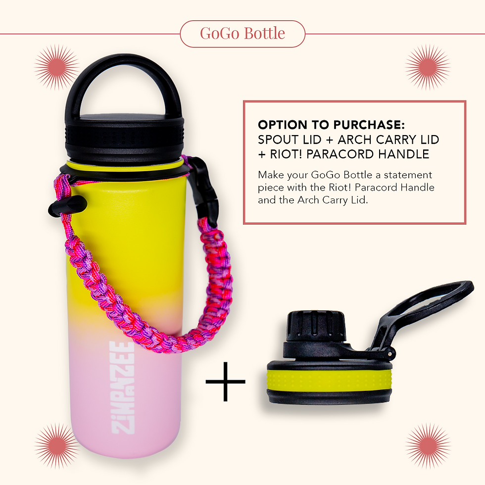 Thumbnail: GoGo Bottle - PINK POP - 530ML