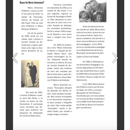 Quem foi Maria Antonieta D’Alkimin Basto
