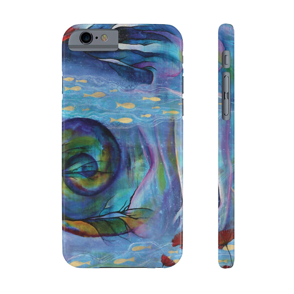 Thumbnail: Poseidon's Muse Case Mate Slim Phone Cases 