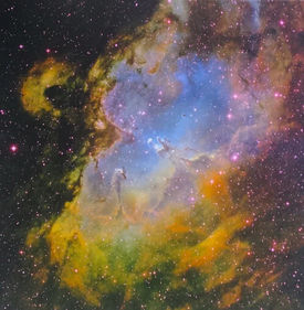 Eagle Nebula by Barbara Mills