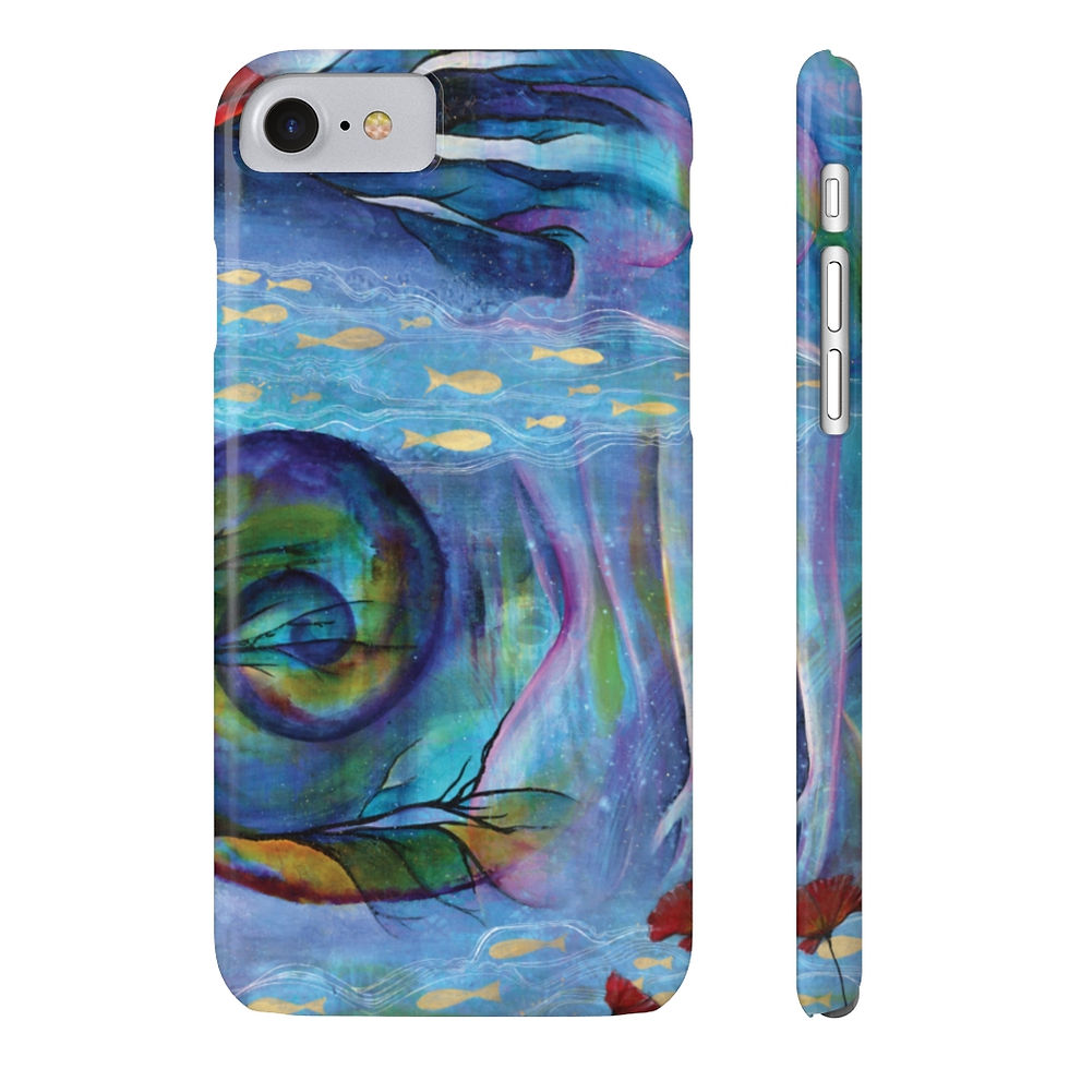 Thumbnail: Poseidon's Muse Case Mate Slim Phone Cases 