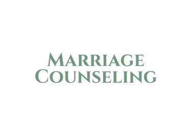 We provide Marriage Counseling text on a black background