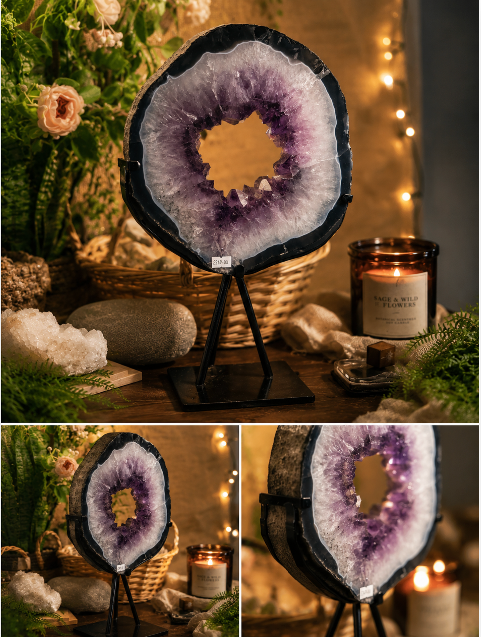 Amethyst Statement Piece - Portal