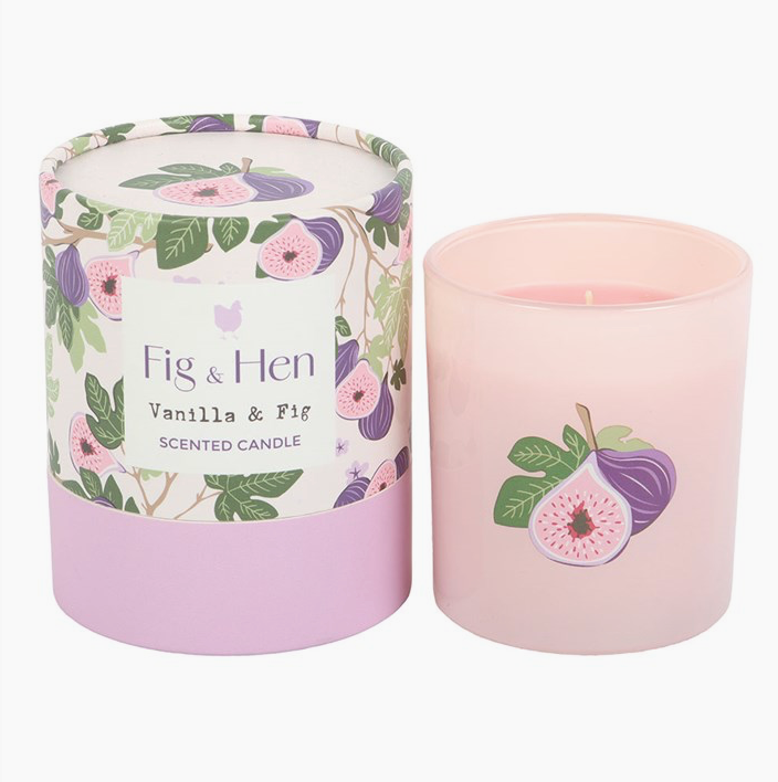 Vanilla & Fig Scented Candle