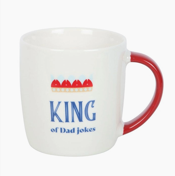 King of Dad Jokes Father's Day Mug