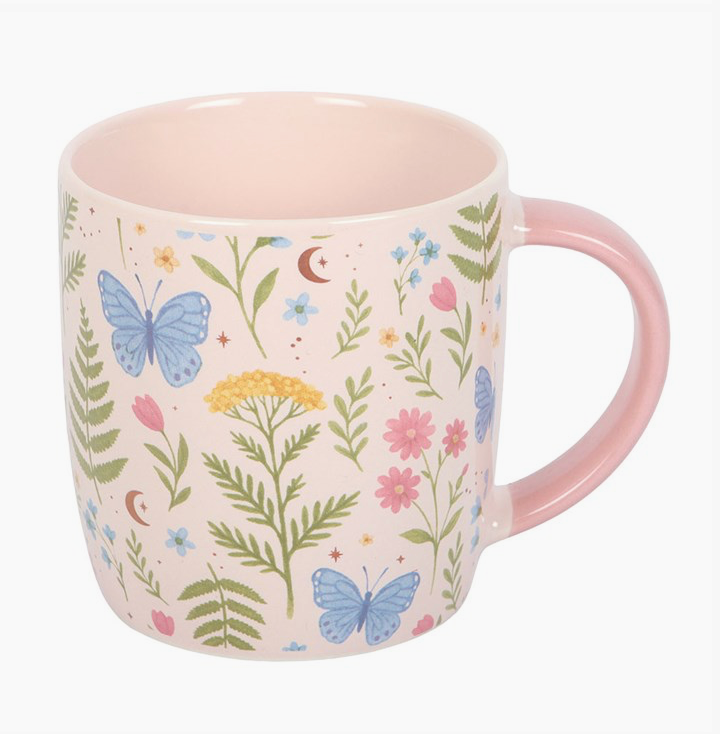 Luna Bloom Floral Print Mug