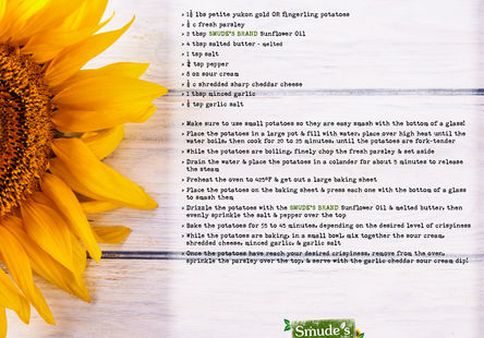 Crispy Smashed Potatoes