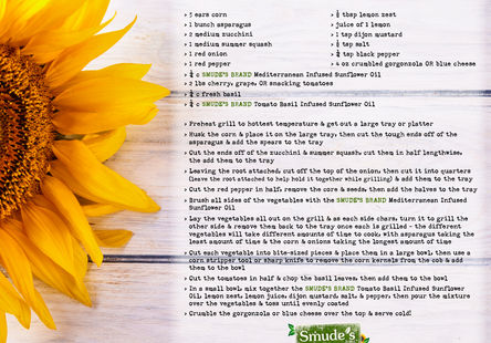 Grilled Summer Vegetable Salad