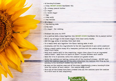 Chocolate Kiss Peanut Butter Cookies