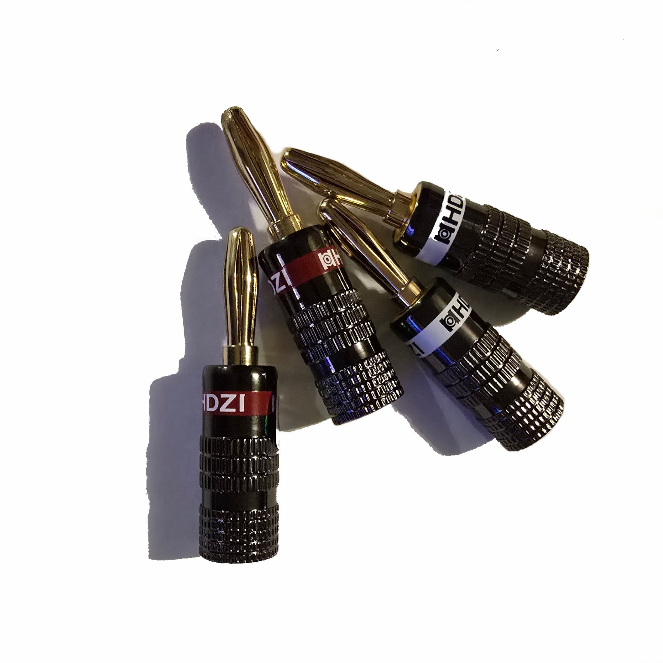 Banana plugs 4 & 6 Meter speaker cable