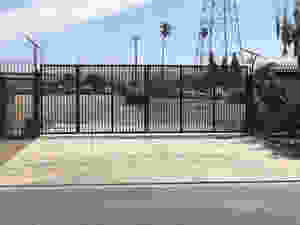 Gate with solar power - SF Garage Doors