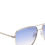 Thumbnail: NEW IDEE Men Blue Lens & Silver-Toned Square Sunglasses with UV Protected Lens