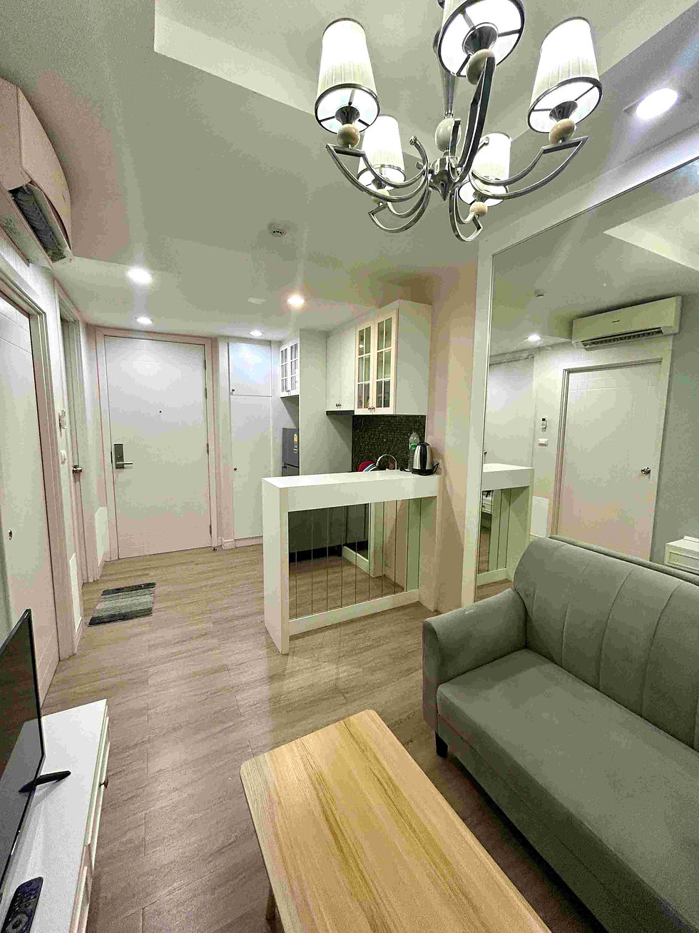 ให้เช่าคอนโด The Blu X บางแสน 1 Bed room 1 Bath room 1 Living room อยู่สบาย ใกล้ทะเล เดินทางสะดวก เงียบ สงบ บรรยากาศสบายๆ