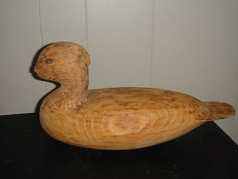 Ira Hudson Merganser before restoration