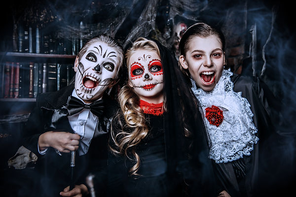 Halloween Hair and Makeup