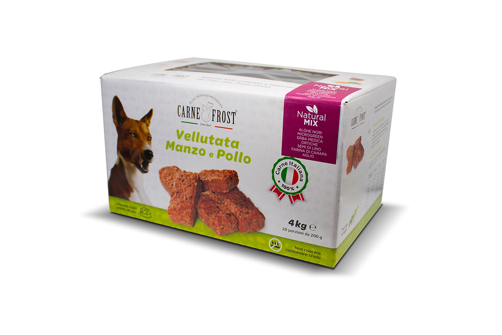 CARNE FROST BARF ITALIA, cibo crudo per cani e gatti
