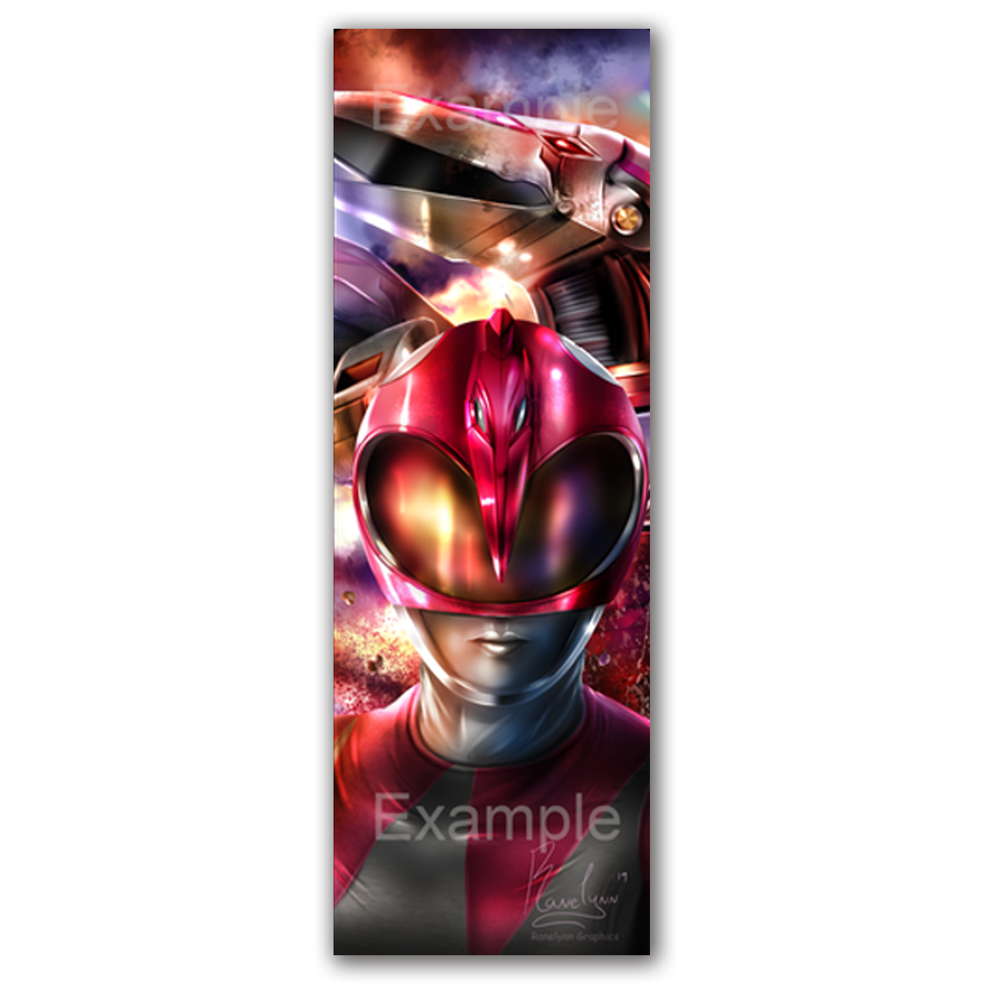 Pink Ranger Bookmark
