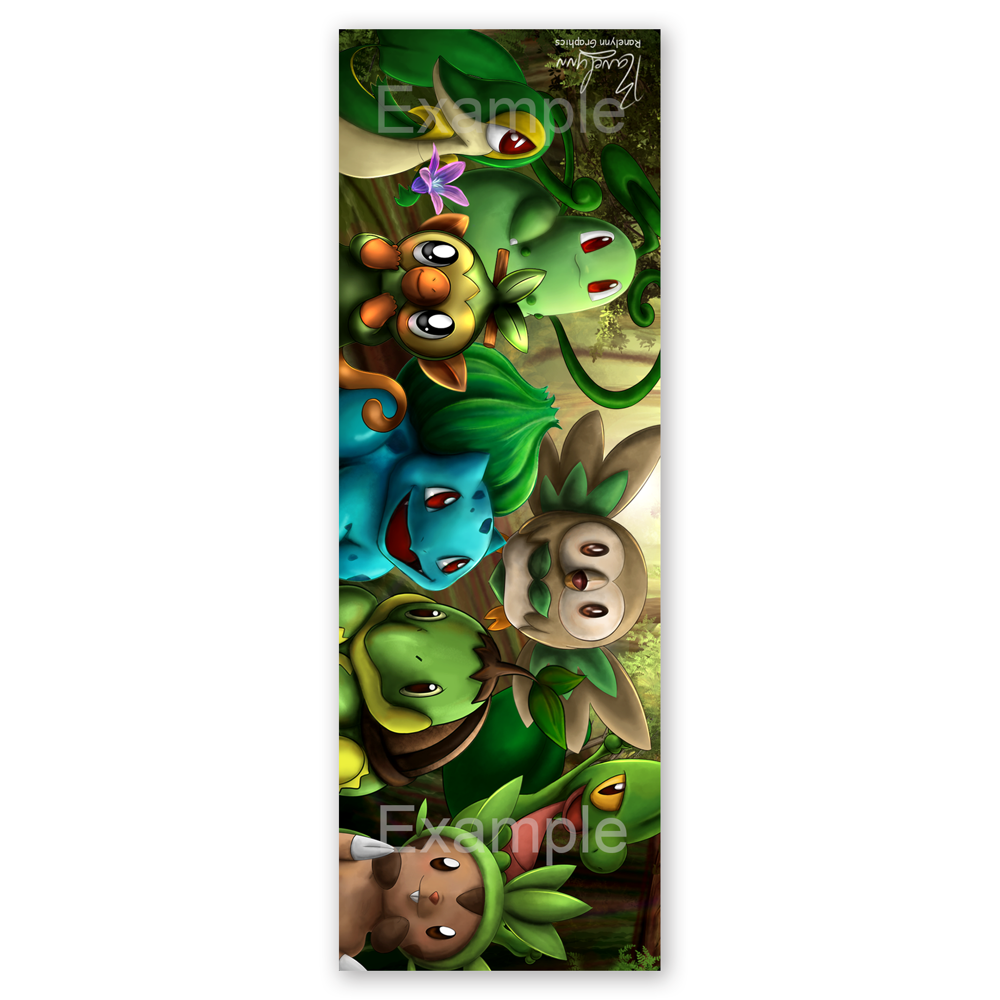 All Starter Grass Bookmark