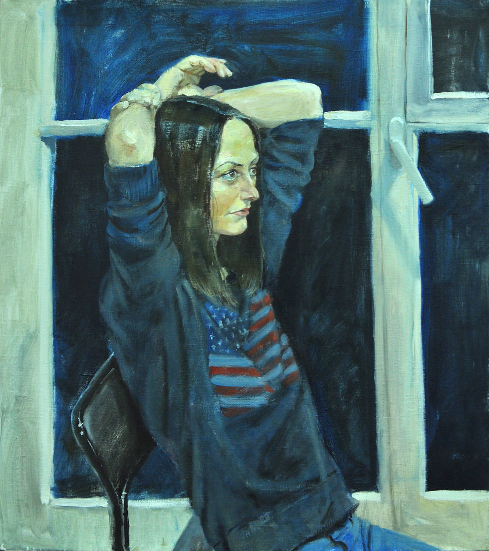 Наташа Меркульева.,х.,м,65х80см,2014г