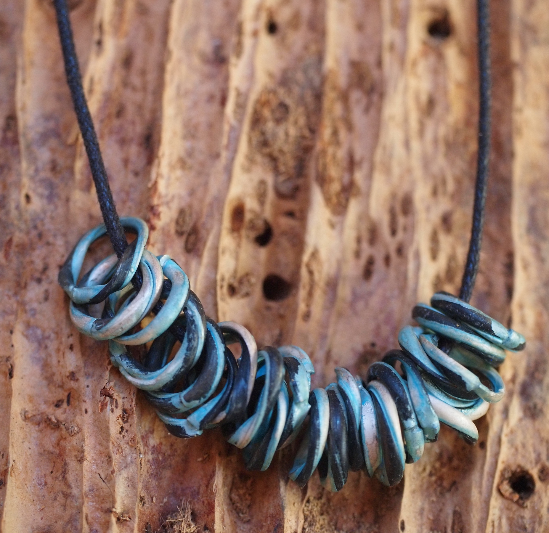 Fused silver and gilding metal twist