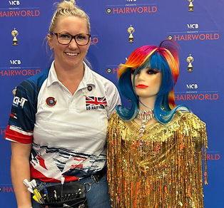 Gemma Miles World Hairdressing Championship Entry