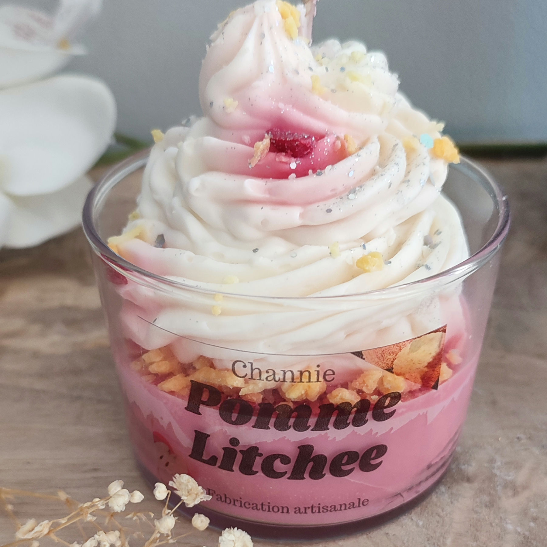 Bougie POMME/LITCHEE