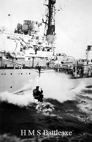 HMS Superb & HMS Battleaxe