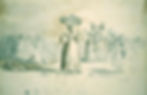 “New Orleans 1850: Watercolor Depicting the Place d'Armes and Choctaws”