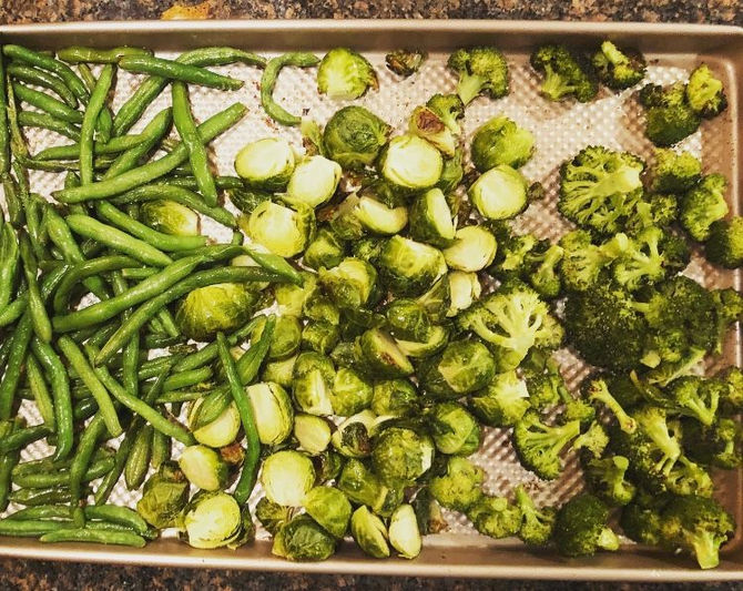 Easy One Pan Veggies